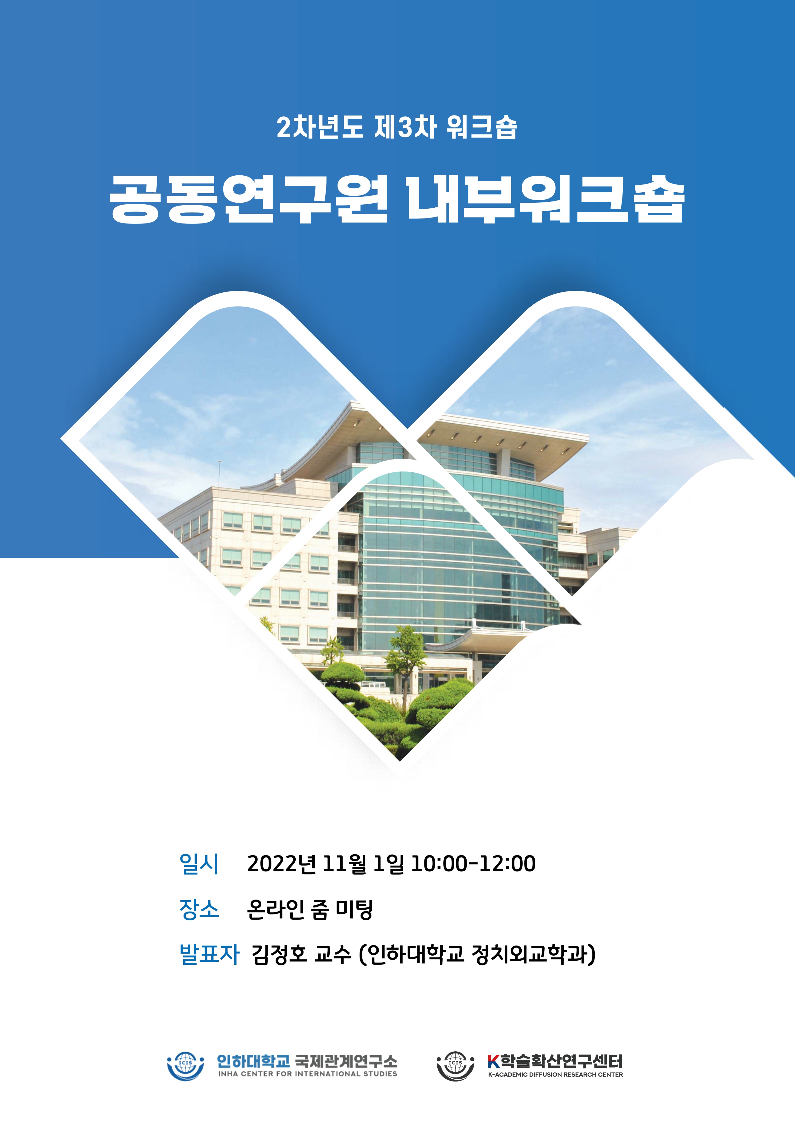 Joint Workshop [Inha Global Project and the Globalization of K-Academic Content]                                 썸네일