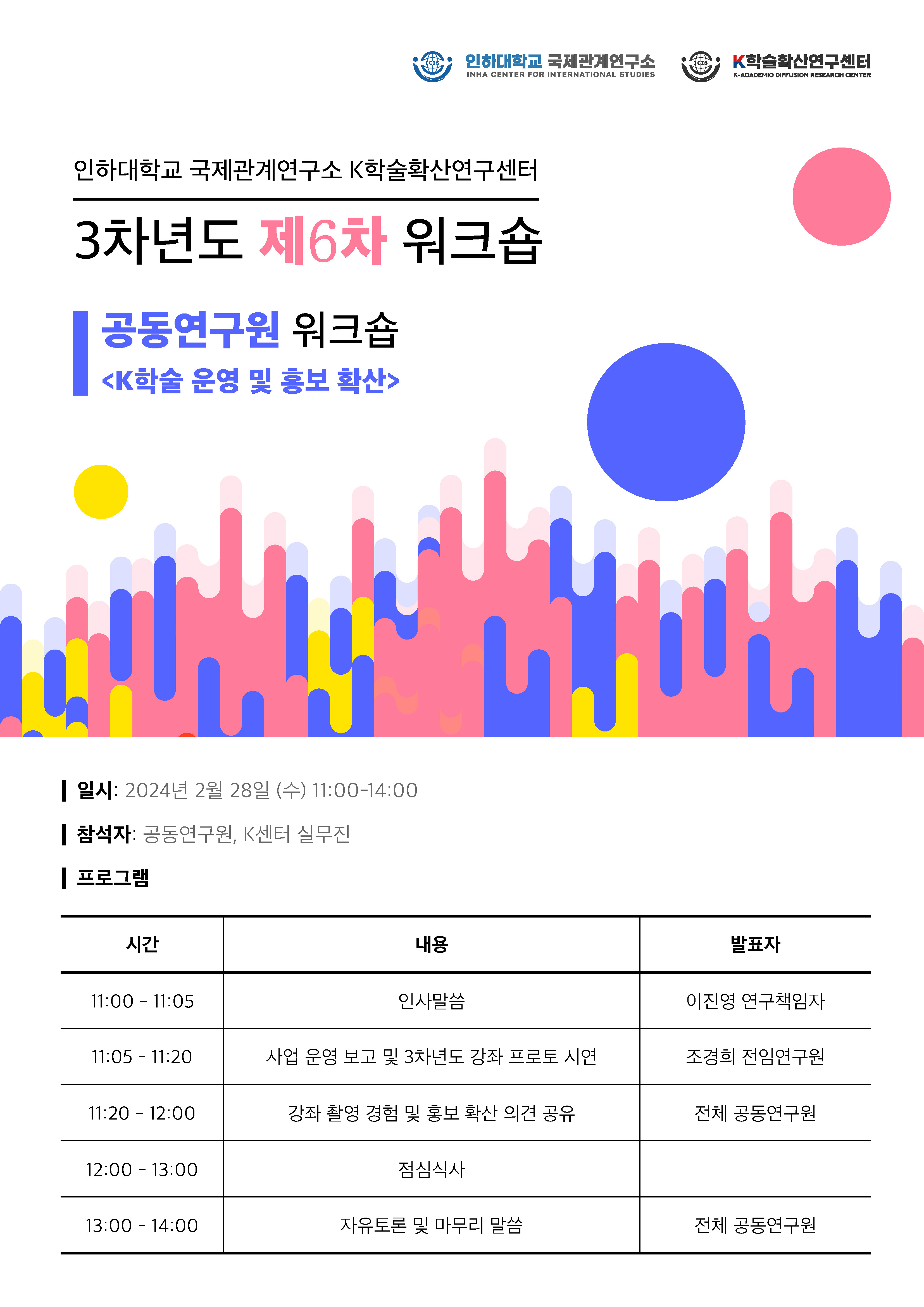 Joint Researcher Workshop [K-Academic Operations, Promotion, and Dissemination]                                 썸네일
